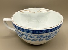 Antique Blue & White Moustache