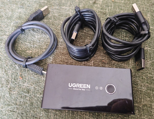Ugreen usb switch 4 out - usb, in