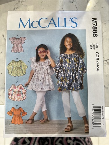 Mccalls m7888 size 6 - mccalls, 3-6