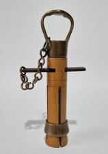 Antique brass wood billiard - brass,