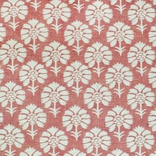 Cotswold Floral Fabric Red