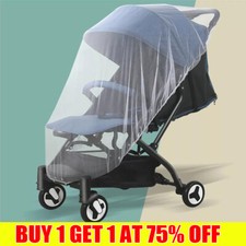 Stroller Pushchair Pram Mosquito Fly Insect Net Mesh Buggy Cover for Baby Infant