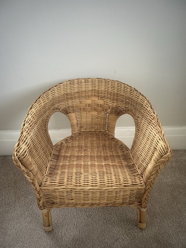 Vintage retro rattan toddler - retro,