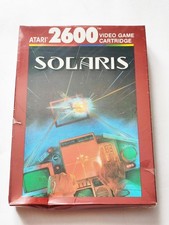 1987 ATARI 2600 PAL VIDEO GAME CARTRIDGE - SOLARIS - FACTORY SEALED