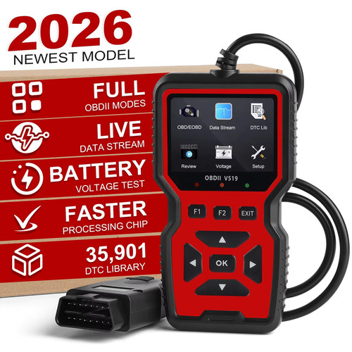 2026 v519 obd2 scanner - v519, car