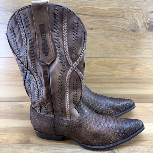 Cuadra python leather snip toe - cuadra,
