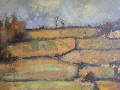 Original oil board - on, with