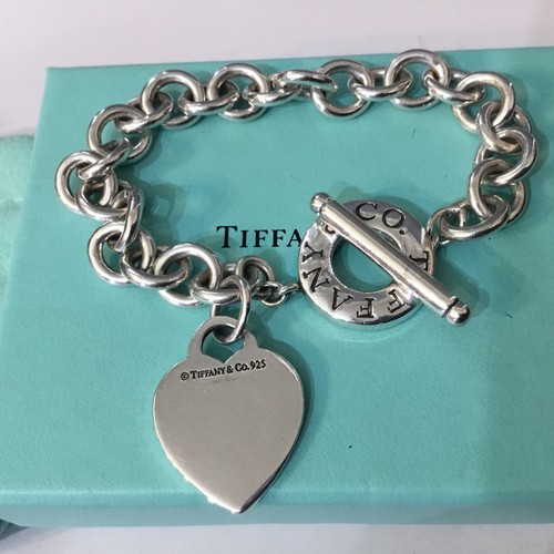 Tiffany plain heart - co, tag