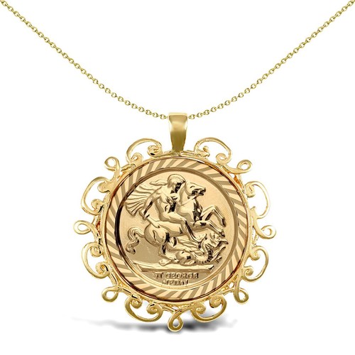 9ct gold jewelco london scroll - 9ct,