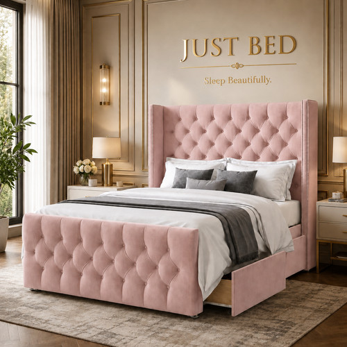 Luxury divan bed set - bed,