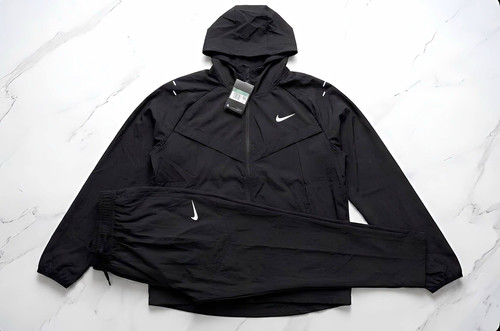 Nike men black hooded - men’s,