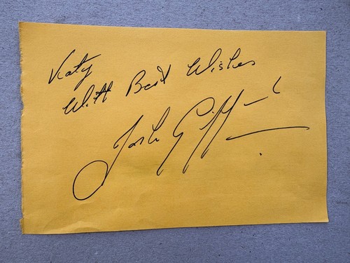 Autograph josh gifford with - autograph,