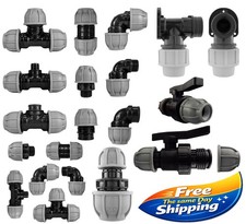 MDPE Compression Pipe Fittings