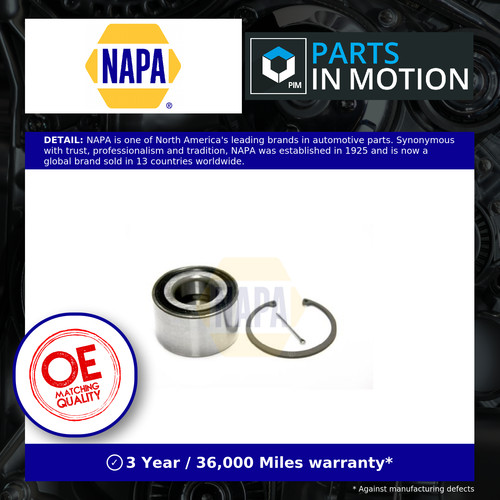 Wheel bearing kit - bearing, fits