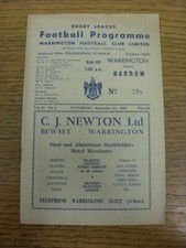 01/09/1962 Rugby League