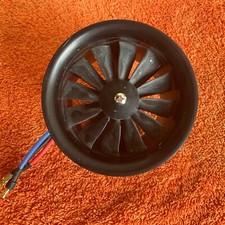 rc power fun 70 mm 12 bladed turbine for up to 6s lipo motor d2842-2300 kv.   