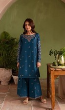 2pc embroidered lawn Suit