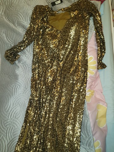 River island gold sequin - island,