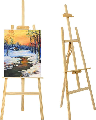 5ft studio wooden easel - 5ft,