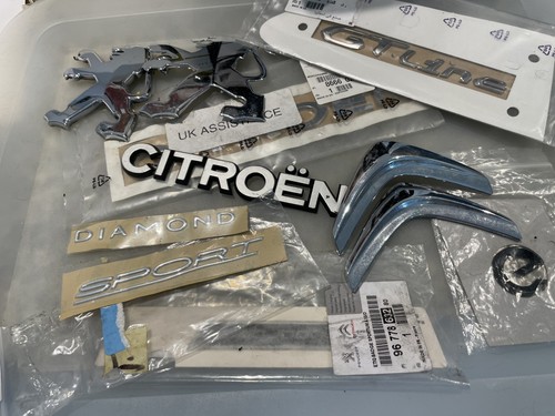 Peugeot citroën badges - badges, &