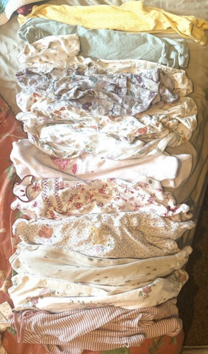 Girls sleepsuit bundle - 0-3,