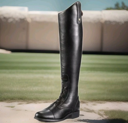 Ariat black leather 12 - leather,