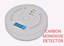 Carbon Monoxide Detector Warning Alarm Sensor LED Digital Battery Powered
