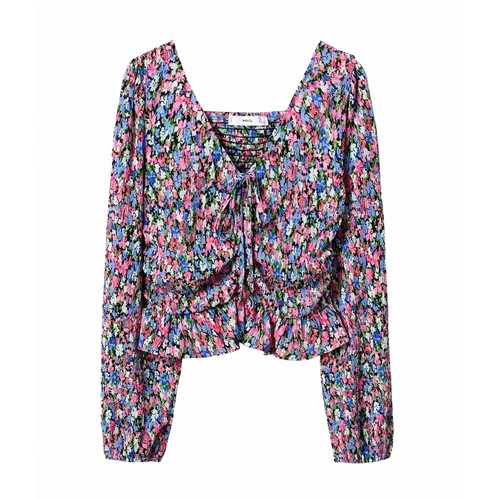 Mango ditsy floral crop top - ditsy,
