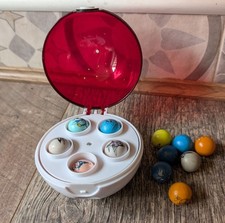 Pokeball Pokemon Figure JAKKS Marble Shooter Toy 2007 With 12 Marbles