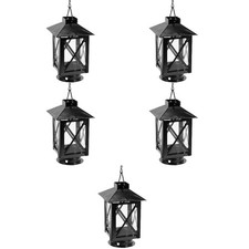  5 Pack Vintage Candlestick Holders Tealight Candlesticks with Handle