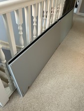 IKEA AHEIM Pax Wardrobe Mirror Doors 229cm x 50cm x2 Pair With Soft Close Hinges