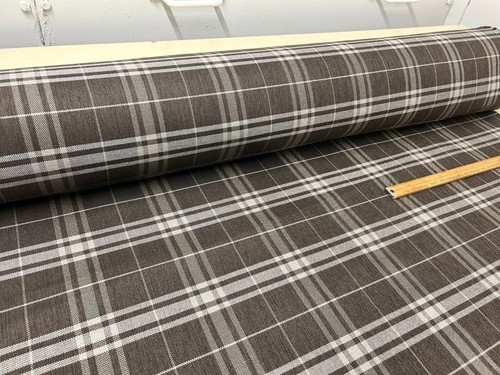 Panama check upholstery fabric - panama,