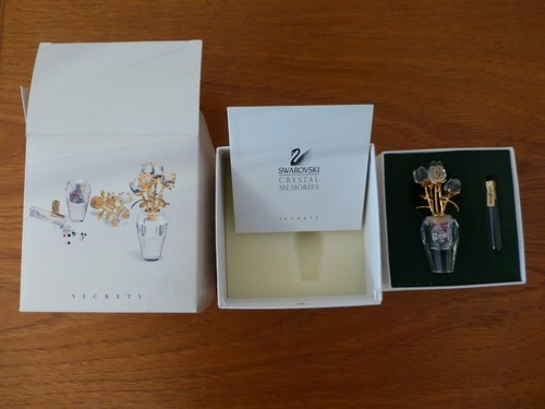 Swarovski rose vase flacon - swarovski,