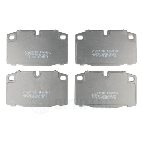 Front disc brake - disc, pad