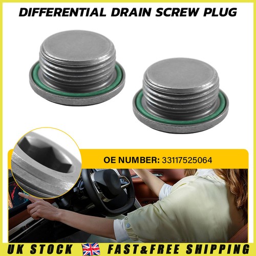 Differential drain plug - drain,