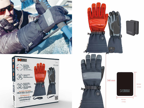Electric heated gloves 3600mah - heated,