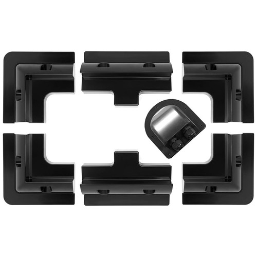 7pcs solar panel - 7pcs, mounting