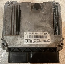 VAUXHALL 55579447 ECU 55590420 86ABG6730520824 ENGINE CONTROL UNIT BOSCH