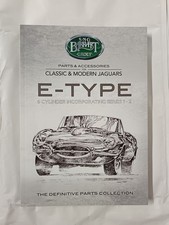 E Type Jaguar 6 Cylinder Incorporating Series 1 & 2 Definitive Parts Catalogue