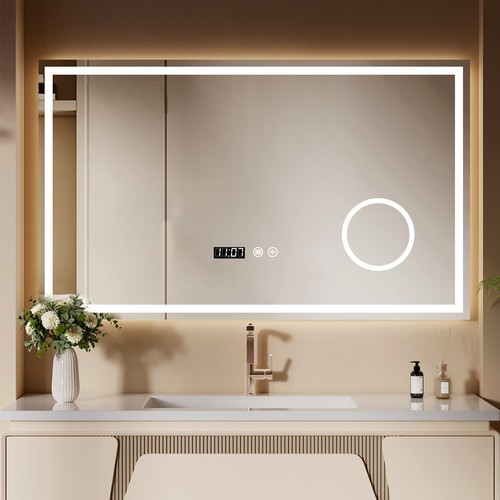 Led bathroom mirror - mirror, with