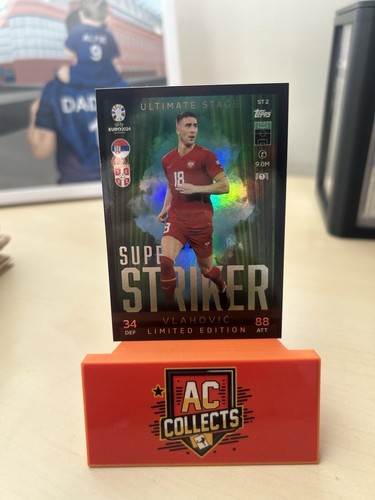 Match attax euro 2024 - 2024, vlahovic