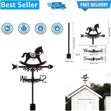 Horse weather vane for - weather, roof