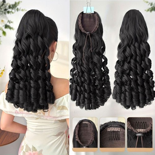 Synthetic ponytail curly puff - ponytail,
