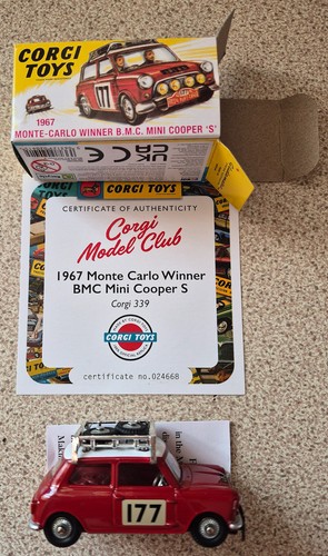 Corgi model 339 1967 monte - corgi,