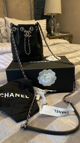 Chanel drawstring bucket bag - drawstring,