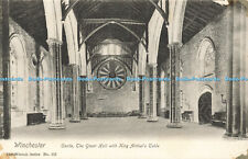 R588858 Winchester Castle Great Hall with King Arthurs Table Wrench Series No 52