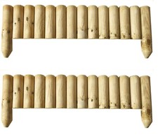Log panels edging - log, roll