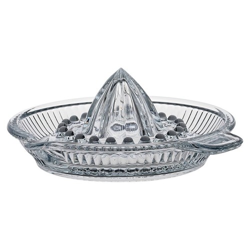 16cm glass citrus juicer with - glass,