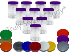 Plastic Storage Jars 10 x