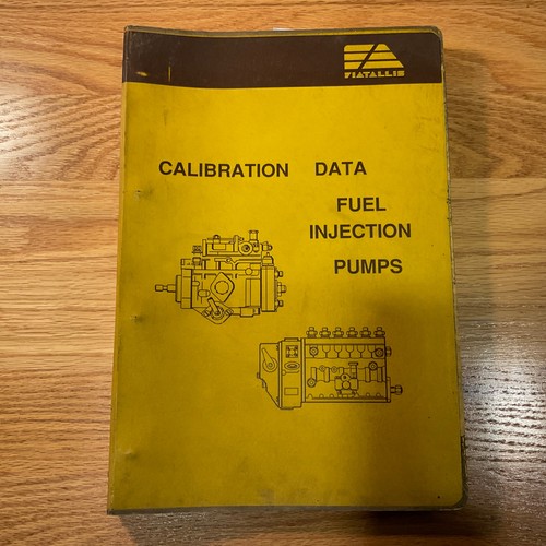 Fiat allis fuel injection - allis,